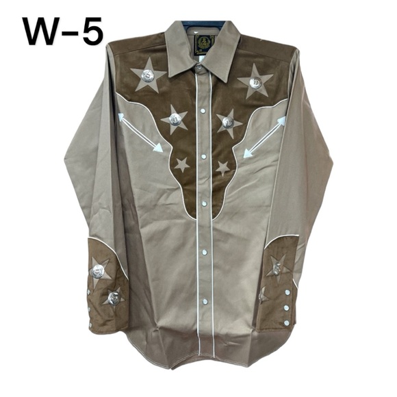 SzS Espuela De Oro Long Sleeve Button Down Western Ranch Rodeo Shirt NWOT - Picture 1 of 8